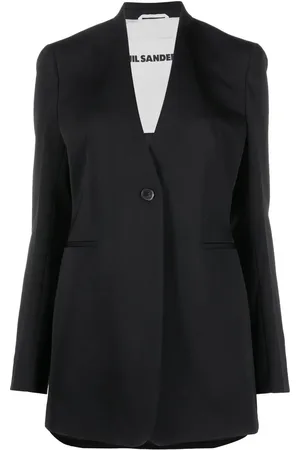 Jil Sander Enkeltradet blazer