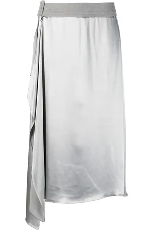 Fendi Mellemlang nederdel med satin-finish