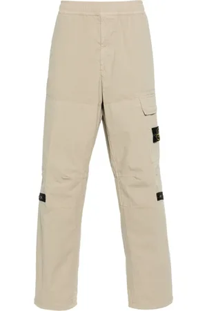 Stone Island Cargo-bukser med kompasmærke
