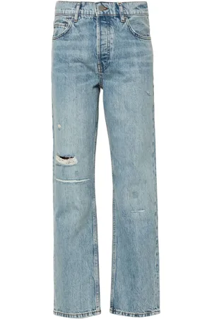 ANINE BING Højtaljede Benson jeans med lige ben
