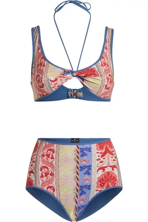 Etro Snoet bikini med blomstertryk