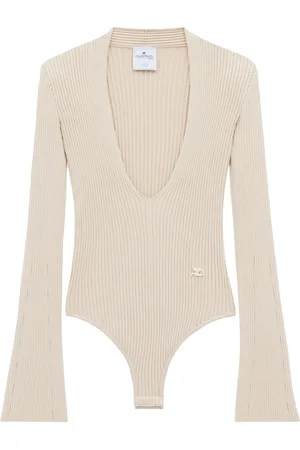 Courrèges Ribstrikket bodysuit