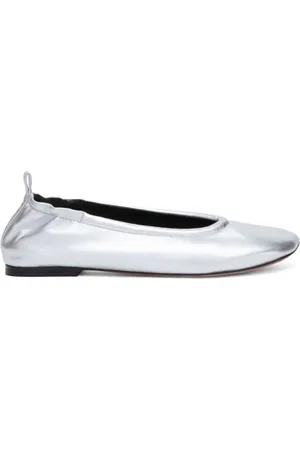 3.1 Phillip Lim ID ballerinasko med metallisk finish