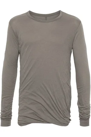 Rick Owens Langærmet Double T-T-shirt