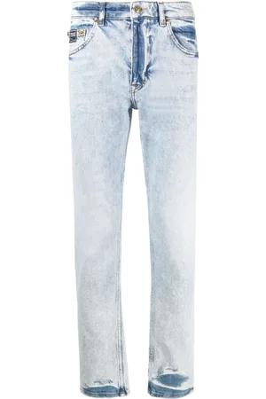 VERSACE Jeans med lige ben og mellemhøj talje