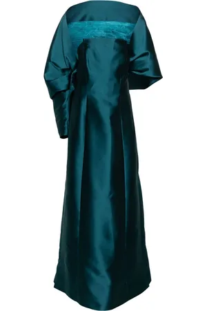 Alberta Ferretti Asymmetrisk kjole i satin