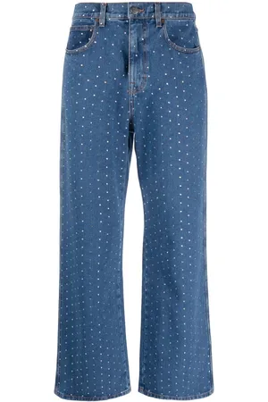 GIUSEPPE DI MORABITO Jeans med krystaludsmykning