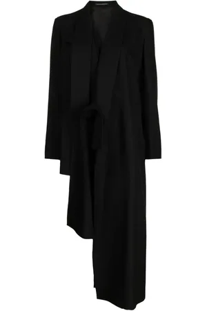 YOHJI YAMAMOTO Dekonstrueret asymmetrisk frakke