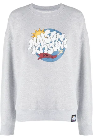 Maison Kitsuné Sweatshirt med logotryk