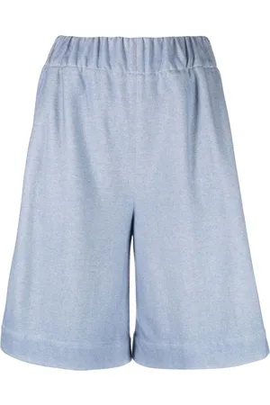 COLOMBO Knælange finstrikkede shorts