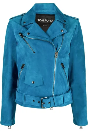 Tom Ford Bikerjakke i ruskind