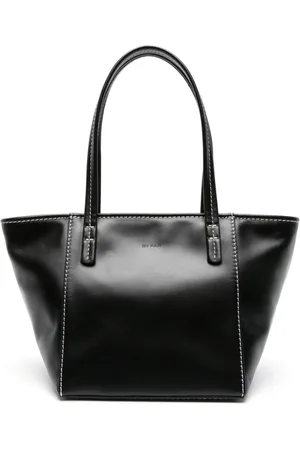 By Far Bat tote i læder