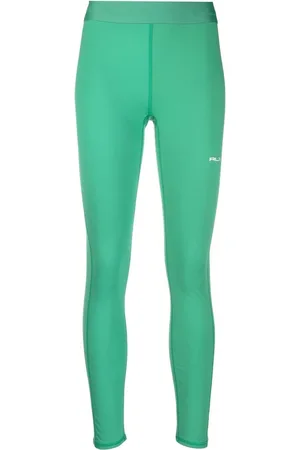 Ralph Lauren Cropped leggings med logo i taljen