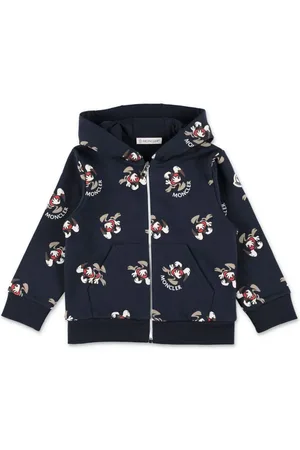 Moncler Hættetrøje med heldækkende grafisk logotryk