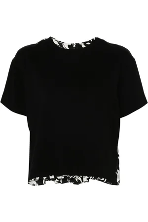 SACAI Bluse med blomstertryk