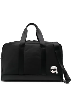 Karl Lagerfeld Duffle-taske med Ikonik Karl-applikation