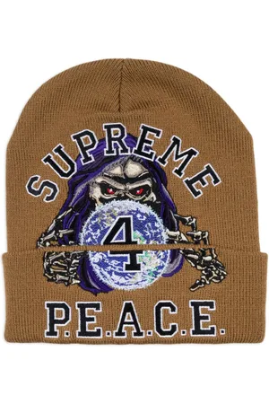 Supreme Hue med peace-broderi