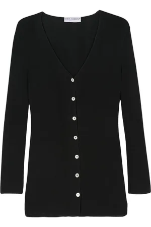 Dolce & Gabbana Cardigan i ribstrik fra 1990