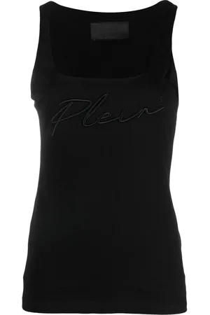 Philipp Plein Tanktop med broderet logo