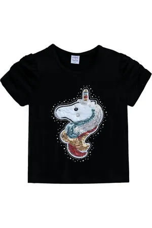 Mimi Tutu T-shirt med enhjørningeapplikation