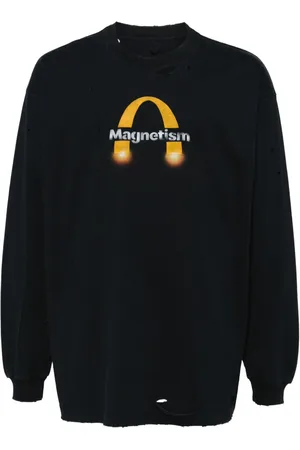 DOUBLET Sweatshirt med tryk