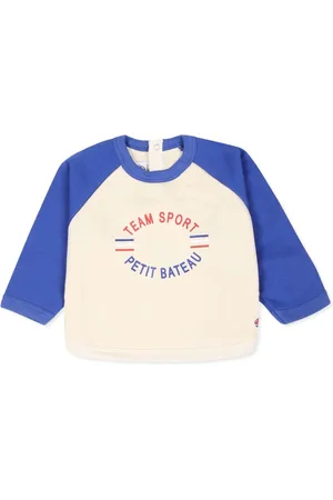 Petit Bateau Sweatshirt med logotryk
