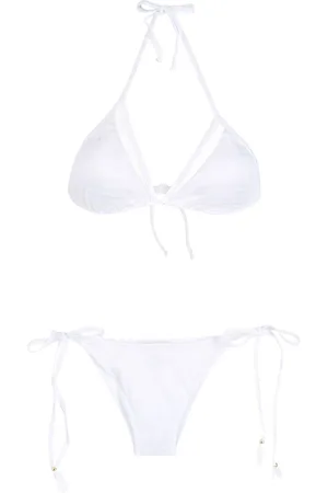 Brigitte Bikini med halterneck og bindelukning