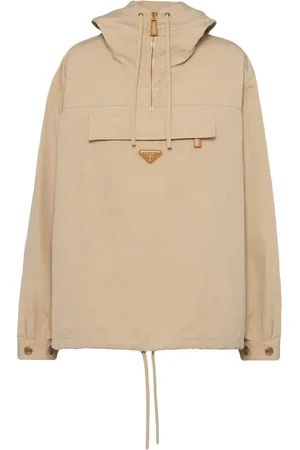 Prada Vindjakke med trekantet logo