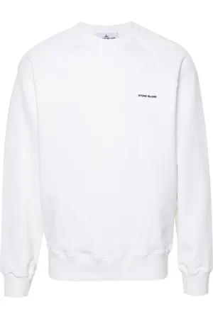 Stone Island Sweatshirt med logotryk