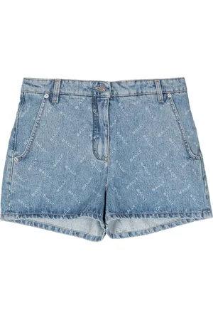 Bally Denimshorts med chevron-logo