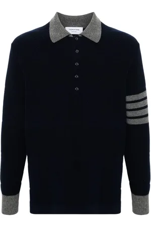 Thom Browne 4-Bar polo i jomfruuld