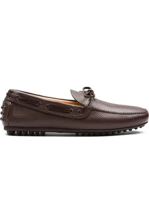 CAR SHOE Sko i læder med sløjfedetalje