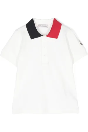 Moncler Polo med logomærke