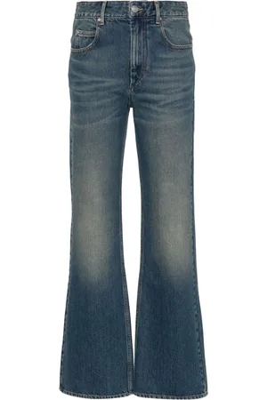 Isabel Marant Højtaljede Belvira bootcut-jeans