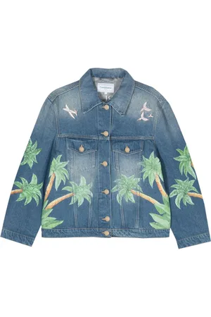 Casablanca Tennis Club denimjakke