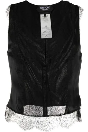 Tom Ford Camisole-top med blonde