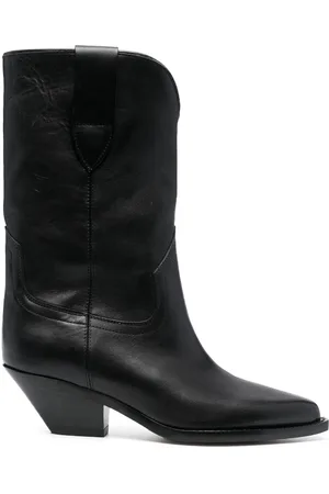 Isabel Marant Dahope 50mm ankelstøvler i læder