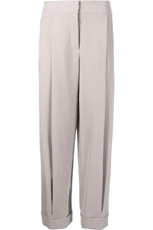 Emporio Armani Plisserede bukser med lige ben