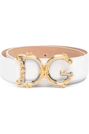Dolce & Gabbana Bælte med DG-logo og baroktryk