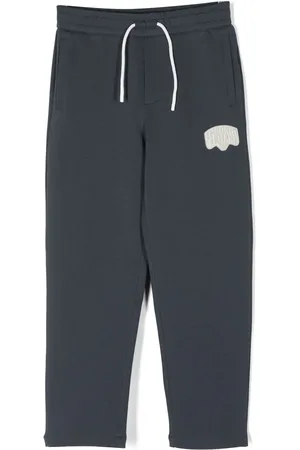 Emporio Armani Bukser med logomærke og løbesnor