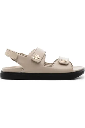 Givenchy Lædersandaler med 4G-plade