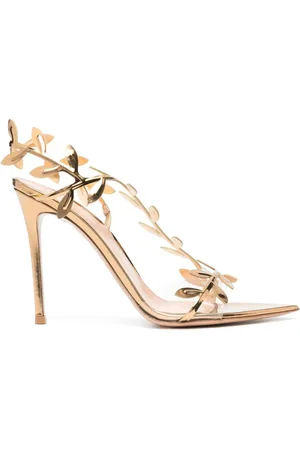 Gianvito Rossi Flavia 105mm sandaler i læder