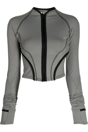 Hyein Seo Cropped top med lange ærmer
