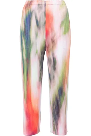 PLEATS PLEASE ISSEY MIYAKE Plisserede Turnip Spinach bukser