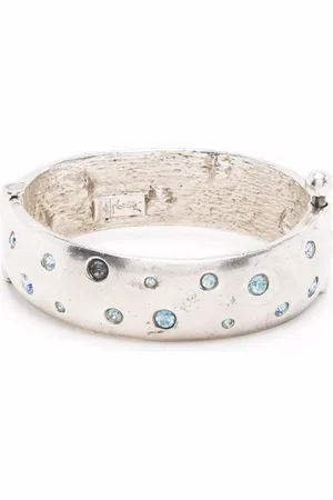 Saint Laurent 1990 krystalbesat armbånd