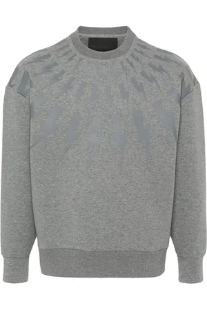 Neil Barrett Thunderbolt scuba-sweatshirt i jersey