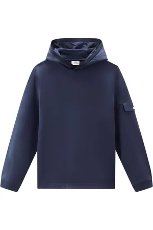 Woolrich Hættetrøje med logodetalje