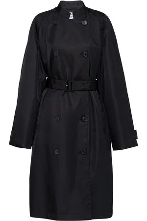 Prada Dobbeltradet Re-Nylon regnfrakke
