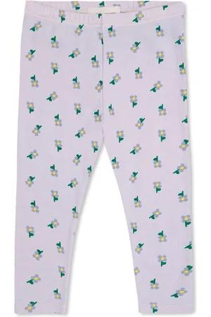 Bobo Choses Pansy Flower leggings