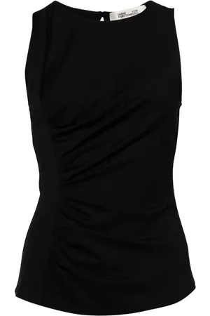 Diane von Furstenberg Tanktop med draperet detalje
